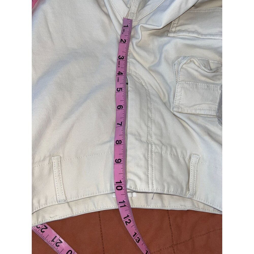 Aritzia Wilfred Free Modern Cargo Pant Women 2 Beige Cotton High Rise Designer. - Picture 6 of 9